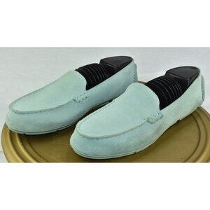 Sperry Bay View Women's Shoes Size 8.5 Mint Slip on Suede Loafer Moccasin Flats